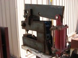 Homemade Hydraulic Punch