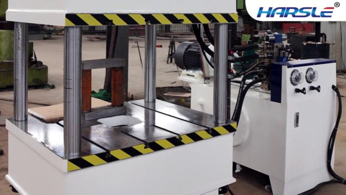 100T Precise Four Column Hydraulic Press Die Cutting Machine