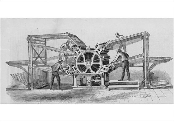 A1 Poster. Hoe Rotary Press