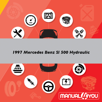1997 Mercedes Benz Sl 500 Hydraulic