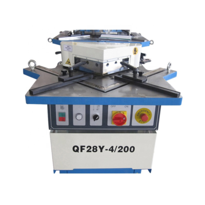 Hydraulic Fixed And Adjustable Angle Notching Machine Corner Cutter for Metal Sheet Cutting