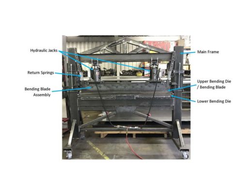 Building a 40 Ton Hydraulic Press Brake Machine