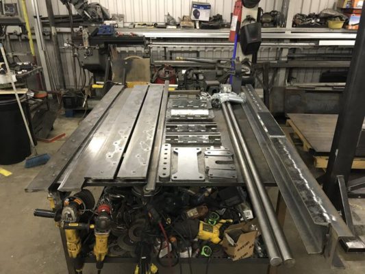 Building a 40 Ton Hydraulic Press Brake Machine