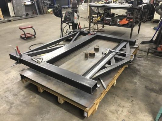 Building a 40 Ton Hydraulic Press Brake Machine