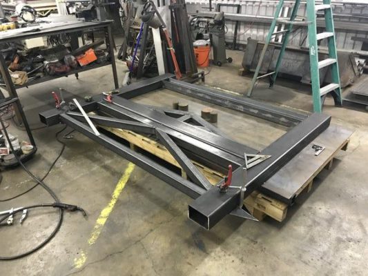 Building a 40 Ton Hydraulic Press Brake Machine