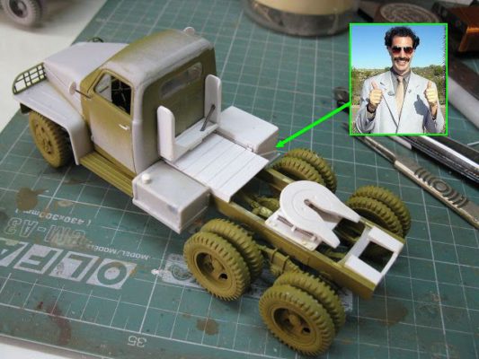 Studebaker US6 U-6 - tractor 6x4 - case report