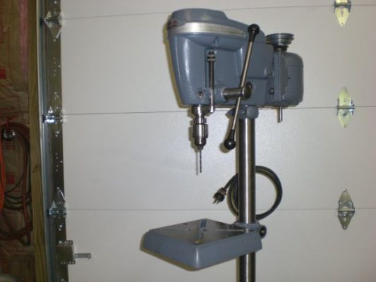 CRAFTSMAN 15" FLOOR MODEL DRILL PRESS MMANUFACTURED BY KING SEELEY FROM LATE 194...