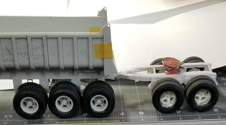 1/25 scale Michigan gravel train