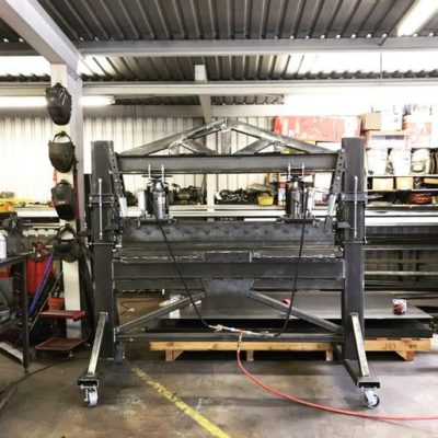 Building a 40 Ton Hydraulic Press Brake Machine