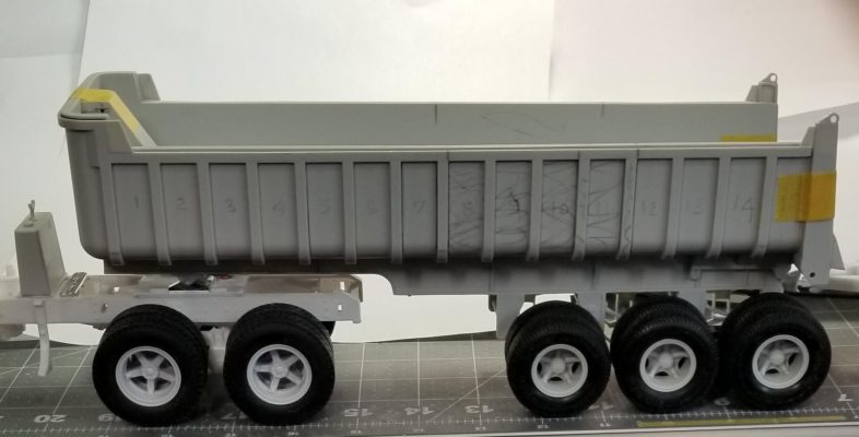 1/25 scale Michigan gravel train