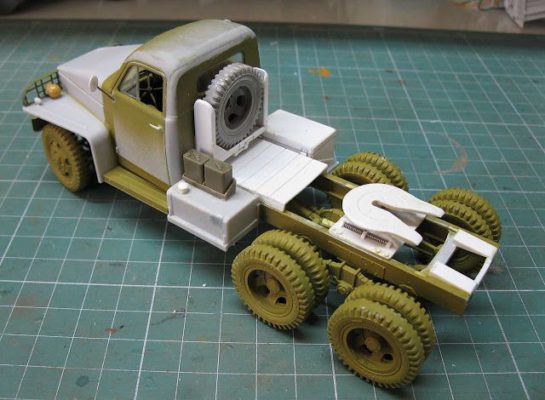 Studebaker US6 U-6 - tractor 6x4 - case report