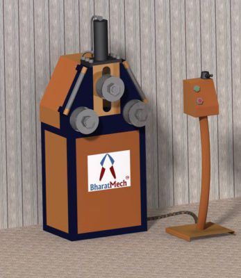 HE hydraulic pipe rolling machine | 3D CAD Model Library