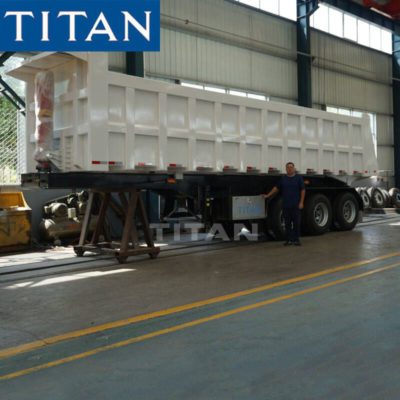 3 Axle Semi Tipper Trailer
