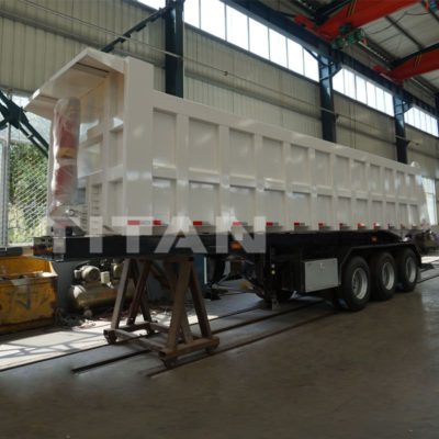 3 axle hydraulic end dump trailer for sale