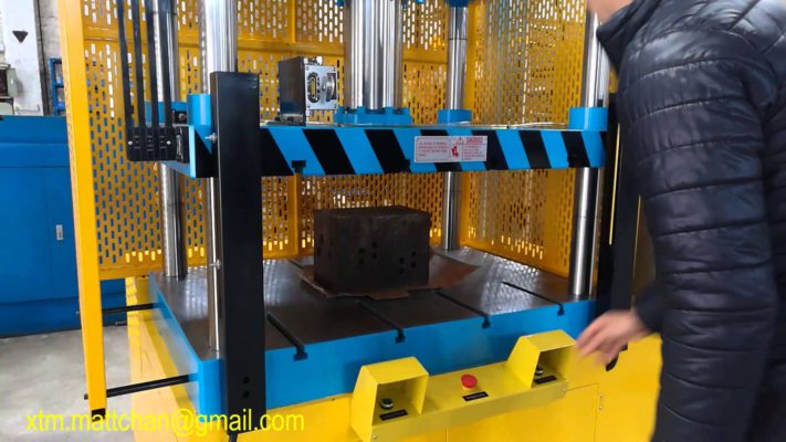 50T 4-Post Hydraulic Trim Press, Hydraulic Trimming Press