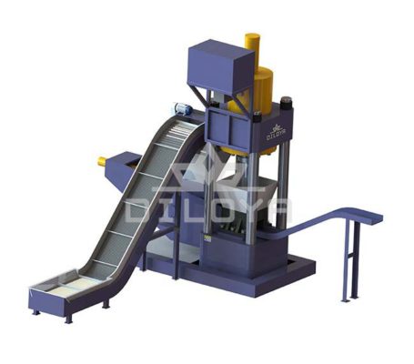 Aluminium Chips Briquetting Machine Aluminium Turnings Compression