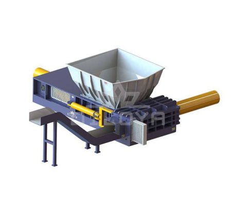 Aluminum Scrap Baler At Aluminum Extrusion Plant