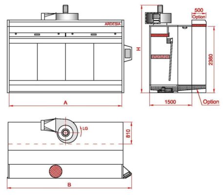 Ardesia Single Water Wash Spray Booth 6m