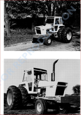 CASE IH 1370 TRACTOR OPERATORS MANUAL