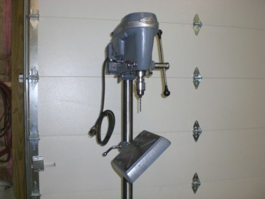 CRAFTSMAN 15" FLOOR MODEL DRILL PRESS MMANUFACTURED BY KING SEELEY FROM LATE 194...