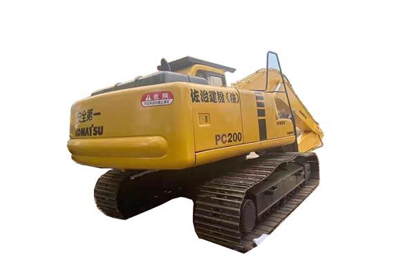 Cost Effective 5.5KM/H Rated Speed Used Excavator-komatsu-pc200-6 For Sale