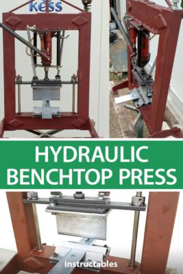 DIY Hydraulic Benchtop Press