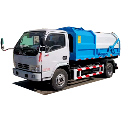 Dongfeng 5000liter Side-mounted bucket compression garbage truck - fuel truck,sewage suction truck,garbage truck,wrecker tow truck,Chengli Special Automobile Co., Ltd.