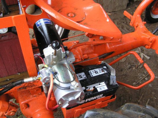 Electric tractor conversion