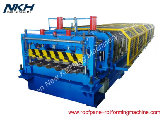 European Type Roof Tile Roll Forming Machine For Hydraulic Tile Pressing