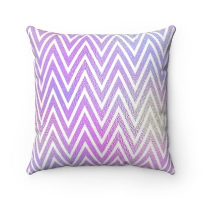 Hologram Faux suede decorative cushion gift for mom - 16x16