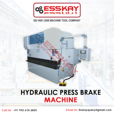 How does Hydraulic press brake Machine work?