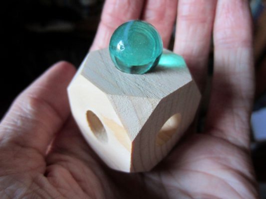 Impossible Marble in Truncated Cube