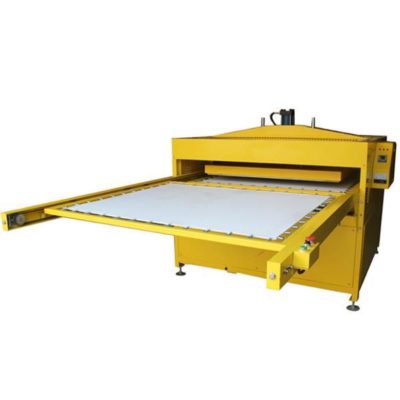 New hydraulic Auto Large size T shirt Double slide out working tables