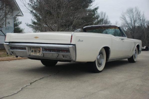 No Reserve: 1967 Lincoln Continental Convertible