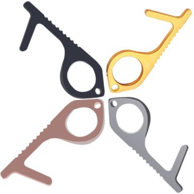 No-Touch Door Opener Contactless Safety Door Opener EDC Door Opener Tool No-Touch Elevator Press Stick Button Pusher Tool