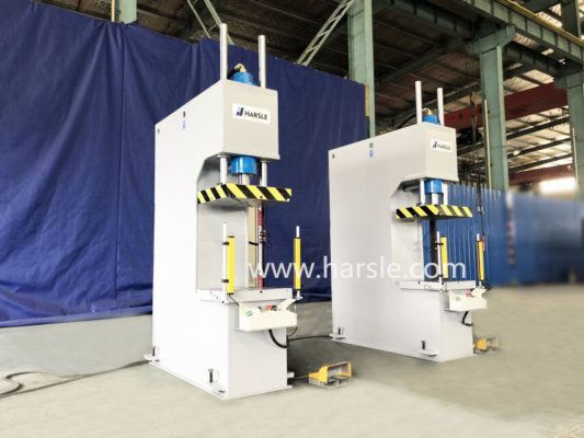 Our Two type Y41 single column hydraulic press machine with Light curtain  If yo...