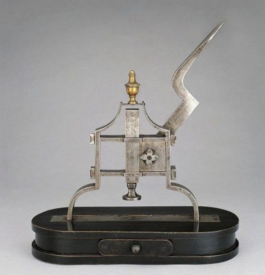 Sold Price: SEAL PRESS, North Italy, circa 1830. Wrought iron - April 1, 0112 1:00 PM CEST