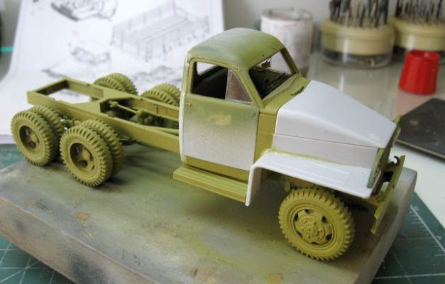 Studebaker US6 U-6 - tractor 6x4 - case report