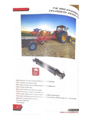 The Rod Hydraulic Cylinders 2500 PSI #applications #tube # rod #piston #hydrauli...