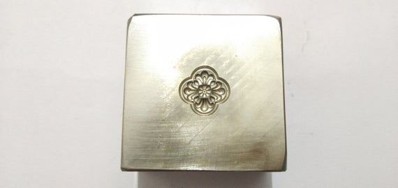 impression Die #SIZE 12MM Customised Impression die | Charm Die | Jewelry tools | Metal Dies | Silve