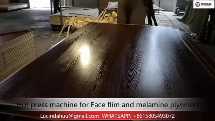 melamine hot press machine for plywood hydraulic hot press