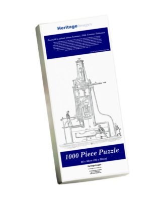 1000 Piece Puzzle. Nasmyth's patent steam hammer, 1844.