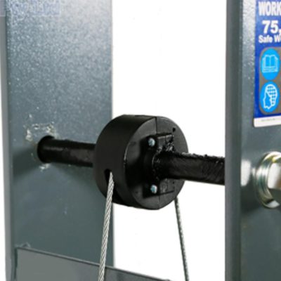 Borum Industrial Air/Hydraulic Workshop Press, 75-Tonne