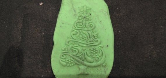 Christmas Trees DIE # SIZE 30MM Impression Dies | Customised Impression die | Jewelry die | Charm Di