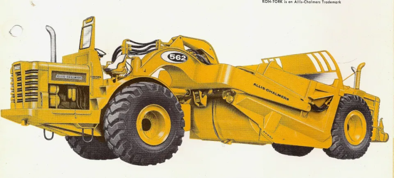 Classic Machines: the Allis-Chalmers 562 motor scraper - Contractor Magazine