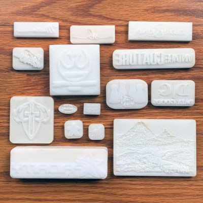 Custom Leather Stamp Delrin - Your Design | Clicker Stamp