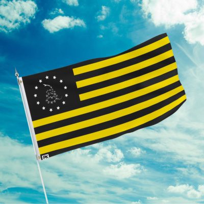 Don't Tread On Me Yellow Flag