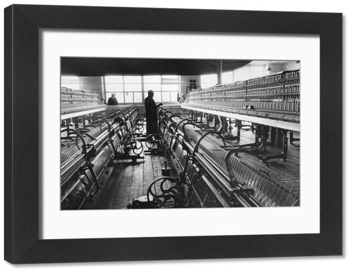Framed Print. Cotton Mill