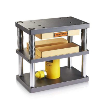 Heat Press Rosin Machine - 10 Ton Hydraulic Press with 2.5x7 Heated Platens - No Pump Included