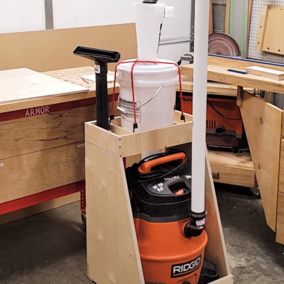 How to Make a Dust Collection Cart